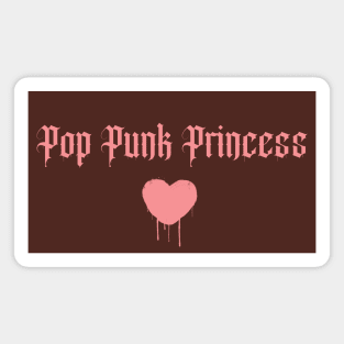 Pop Punk Princess Heart Magnet